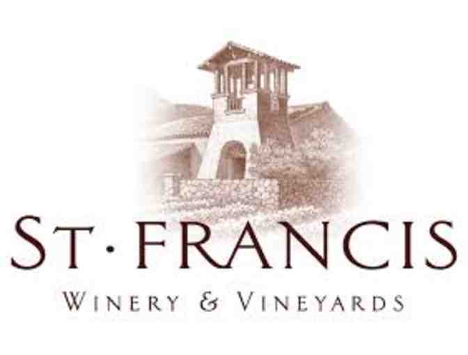 St. Francis Winery - Estate pairing, Magnum & 4 wine glasses - Photo 1