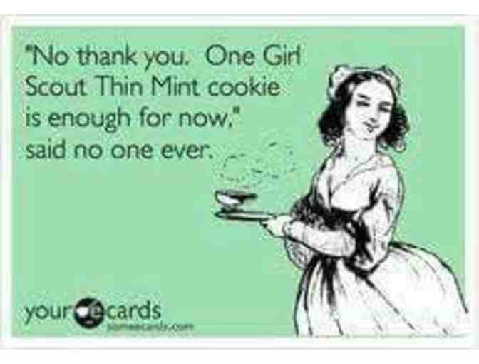 Girl Scout Cookies! 4 Boxes of Thin Mints