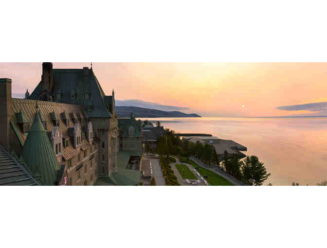 Quebec City Getaway For 2: 5 Nights at the Fairmont Frontenac & Richelieu Hotels