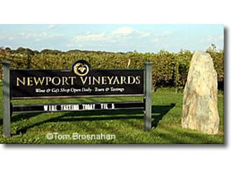 Complimentary Tour and Tasting at Newport Vineyards