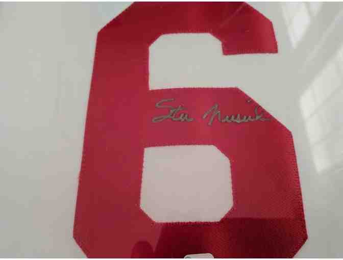 Baseball Memorabilia- Stan Musial Signed Jersey Framed - HOF with COA