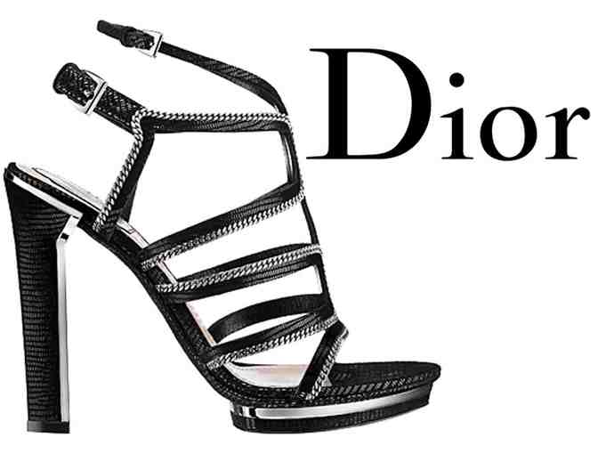 Dior Chain Sandals