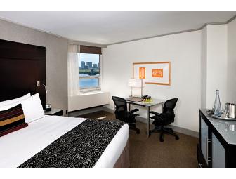A Deluxe Room with River View at the Royal Sonesta Hotel in Cambridge, Dinner Included