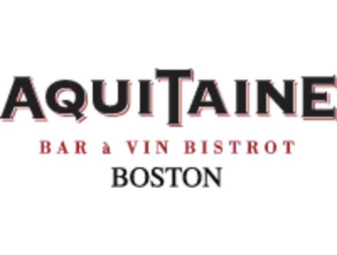 Aquitaine Boston:  Dinner for Two $100 gift certificate