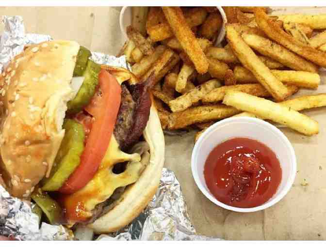 Five Guys Burgers and Fries: $10 Gift Card, a great stocking stuffer!