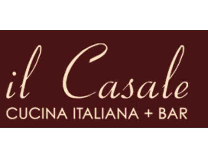 $50 gift card to dine at Il Casale of  Belmont or Lexington or Dante in Cambridge