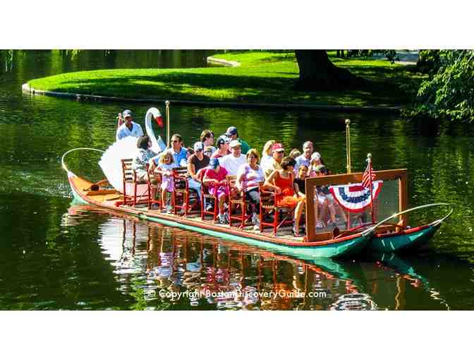 Swan Boats of Boston: 10 rides (adults or children)