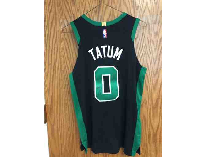 Jayson Tatum autographed Celtics Jersey