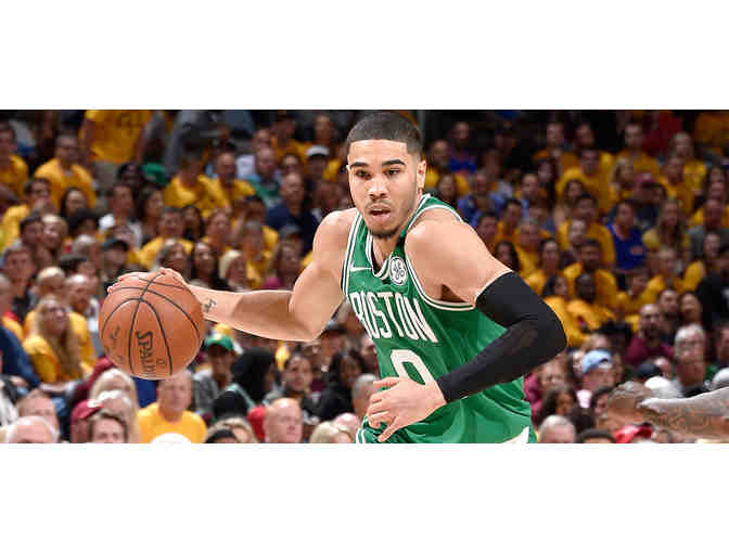 Jayson Tatum autographed Celtics Jersey
