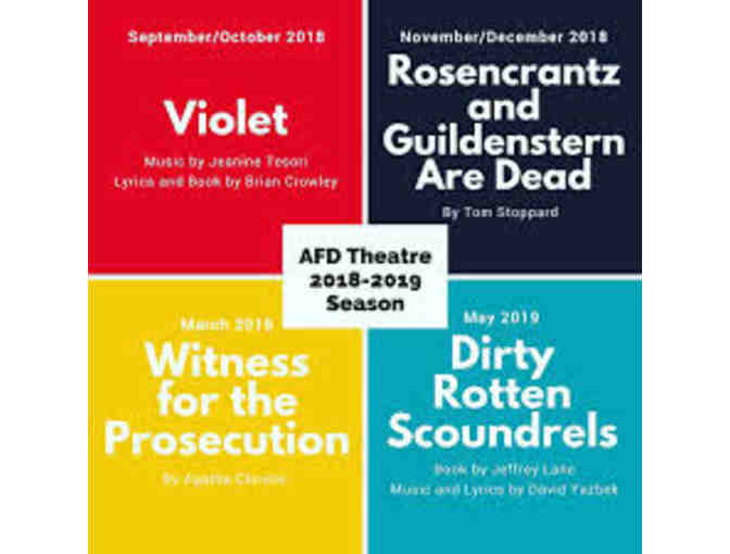 Arlington Friends of the Drama (AFD Theatre): 2 tickets to 3 plays ($130 value)