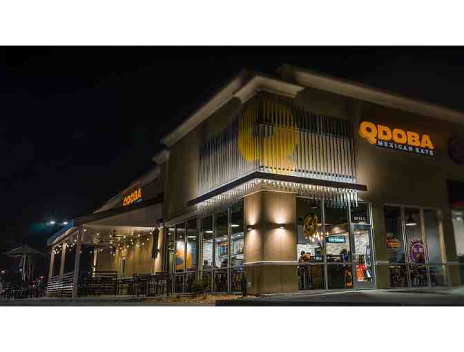 Qdoba Mexican Eats: 4 entrees ($35 value)