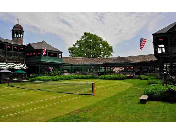 4 Tickets to the 2016 Hall Of Fame Tennis Championships & Museum with 1 hour of Grass Time