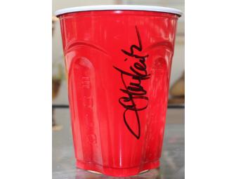 Toby Keith Autographed 'Clancey's Tavern Deluxe Edition' CD /w Autographed Red Solo Cup