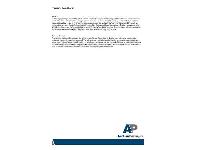 Savory London Experience