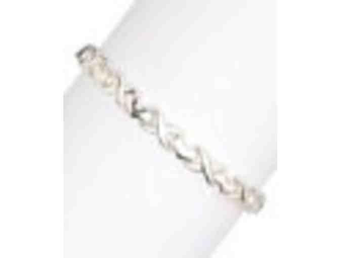 Yeidid a?? Sterling Silver Infinity-Heart Bracelet
