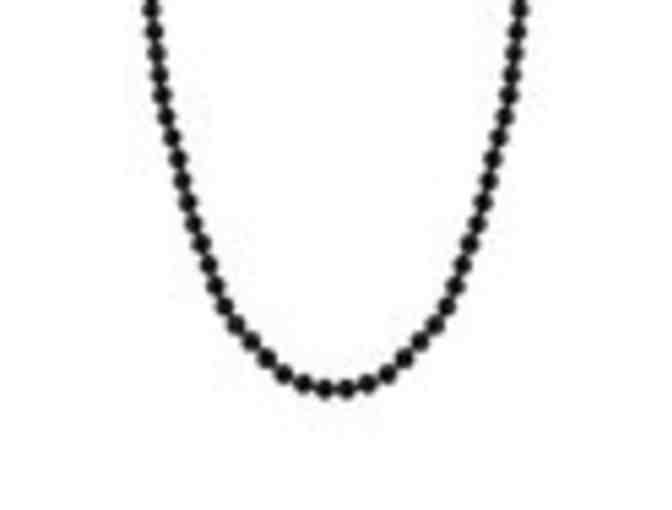 Splendid Pearls a?? Black Pearl Single-Strand Necklace