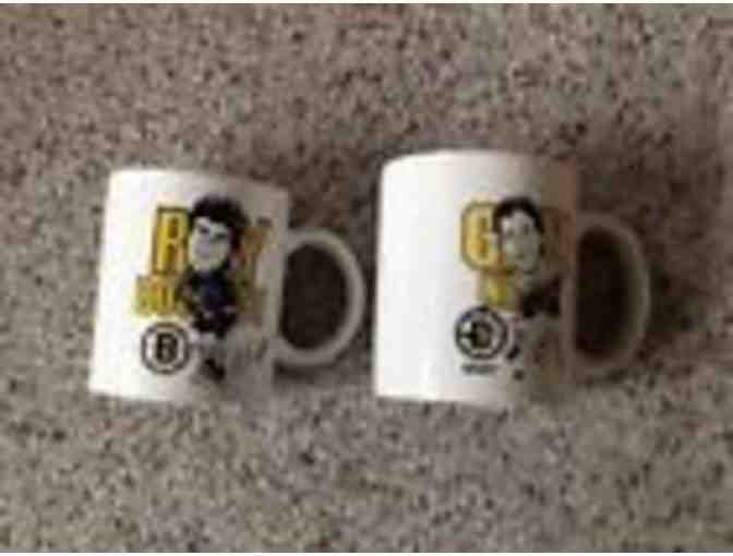 RARE BOSTON BRUINS RAY BOURQUE CAM NEELEY COFFEE CUP MUG SET