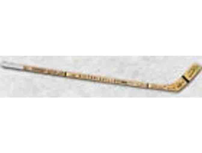 1970 Boston Bruins Team Signed Bobby Orr Hockey Stick: 16 Autographs