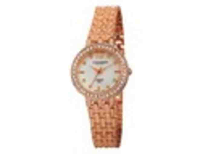 Akribos XXIV Women's Mother-of-Pearl Dial Watch