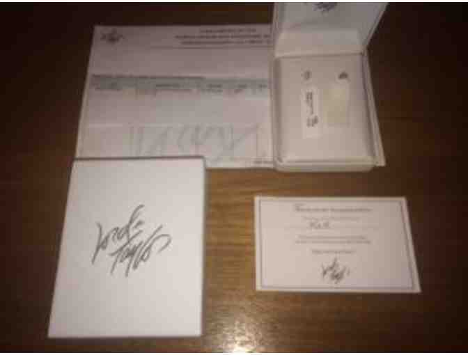 LORD & TAYLOR 14 Kt. White Gold Round Diamond Stud Earrings 0.75 CT TW