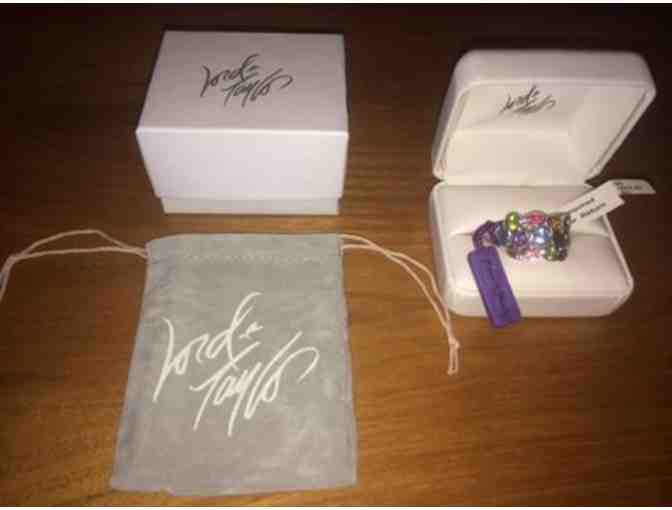 LORD & TAYLOR Sterling Silver Multi-Stone Ring
