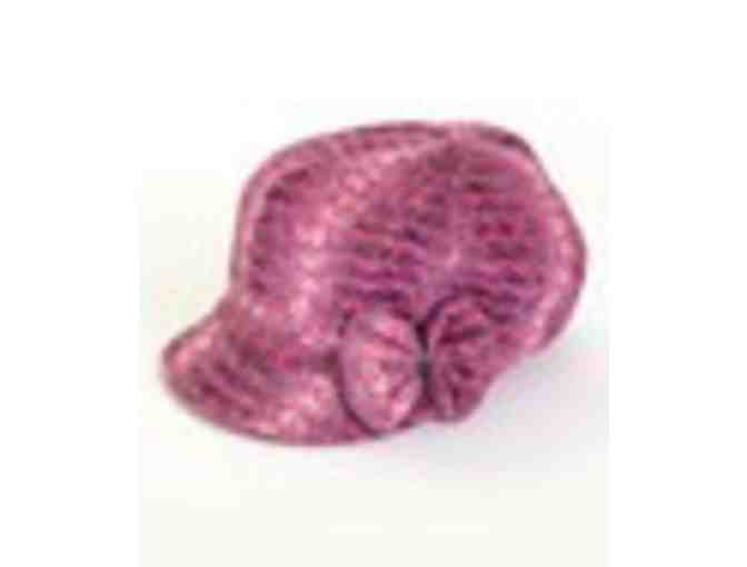 Tickled Pink a?? Dark Pink Variegated Cadet Cap