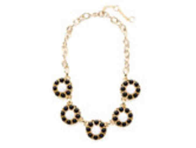 Pixie Grey Five Floral Station Necklace