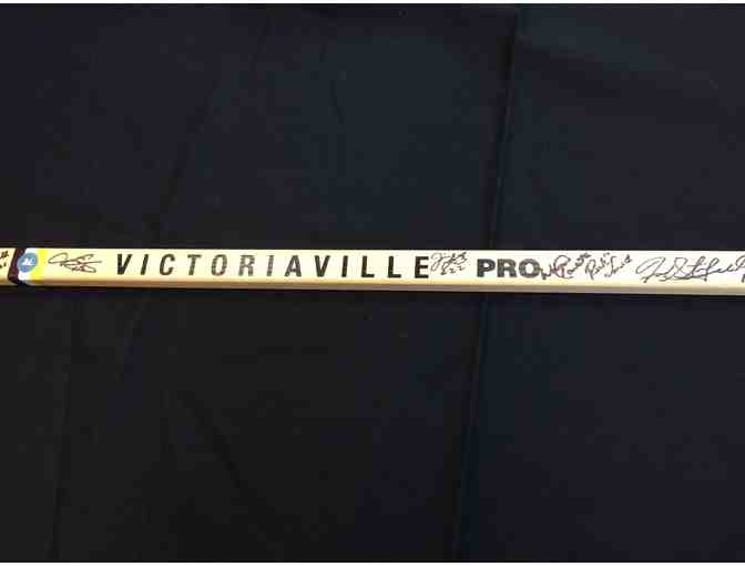 1970 Boston Bruins Team Signed Bobby Orr Hockey Stick: 16 Autographs