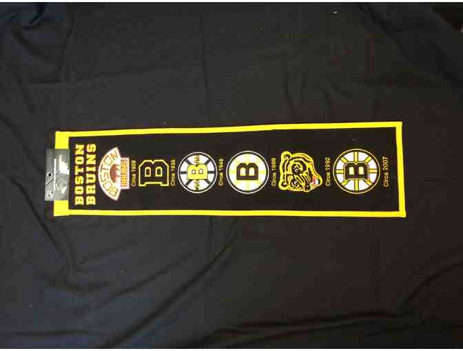Boston Bruins Wool Heritage Banner NHL Hockey 32' New Embroidered Team Logo