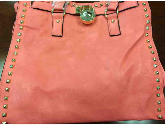 MKF Collection a?? Pink Office-Chic Tote