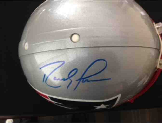 Randy Moss Signed Helmet - New England Patriots