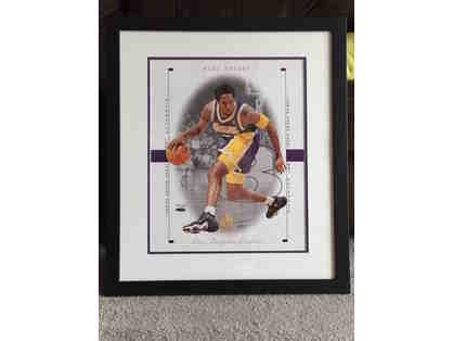 Kobe Bryant signed Upper Deck Poster