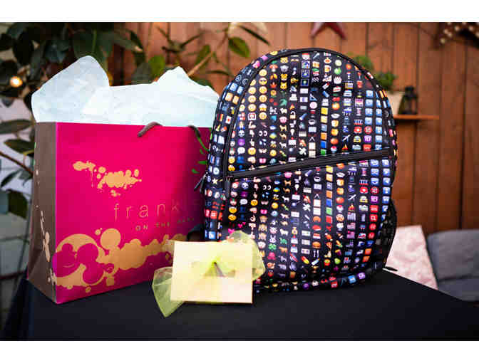Emoji backpack & $50 giftcard to Frankies on the Park - Photo 1