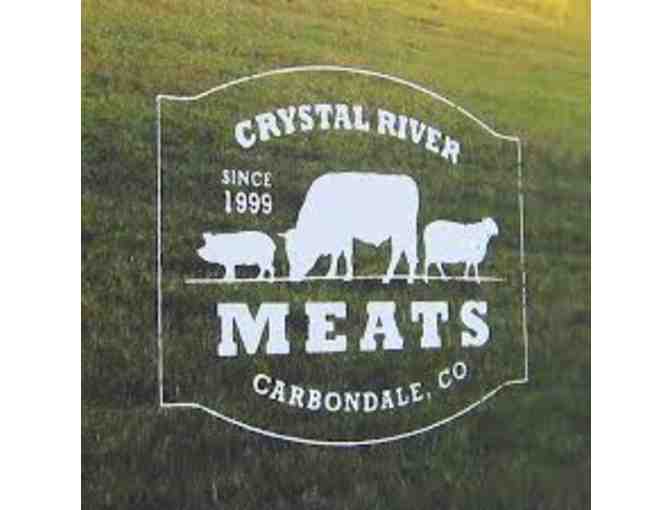 Crystal River Meats - one 12 -pound case of 100% grass-fed ground beef