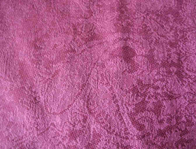 Dark Pink Brocade-Inspired Scarf