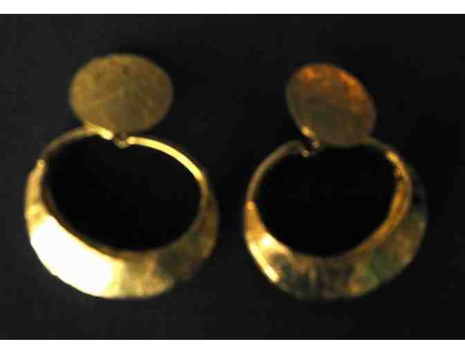 Gold Loop Earrings