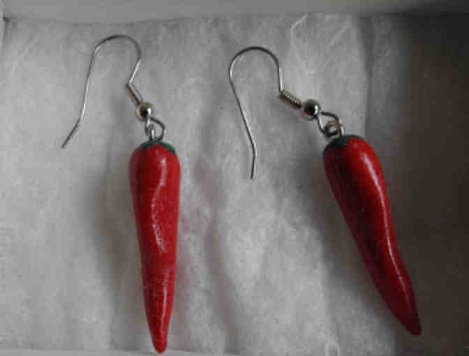 Red Hot Chili Pepper Earrings