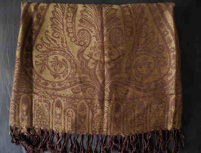 Long Scarf in Browns
