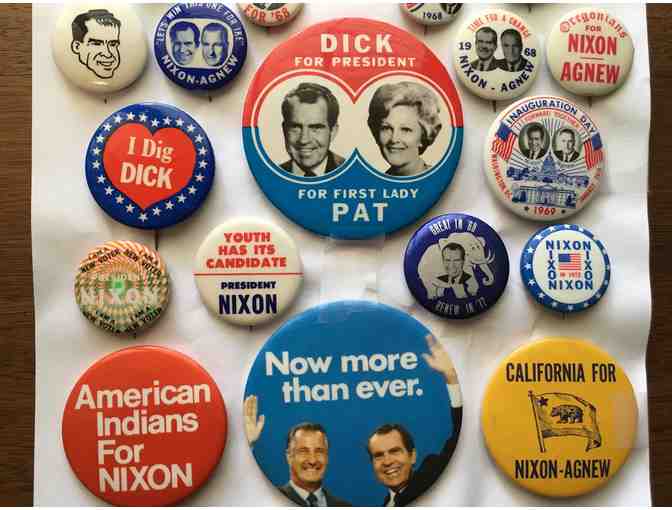 Richard Nixon for President Political Campaign Button Collection