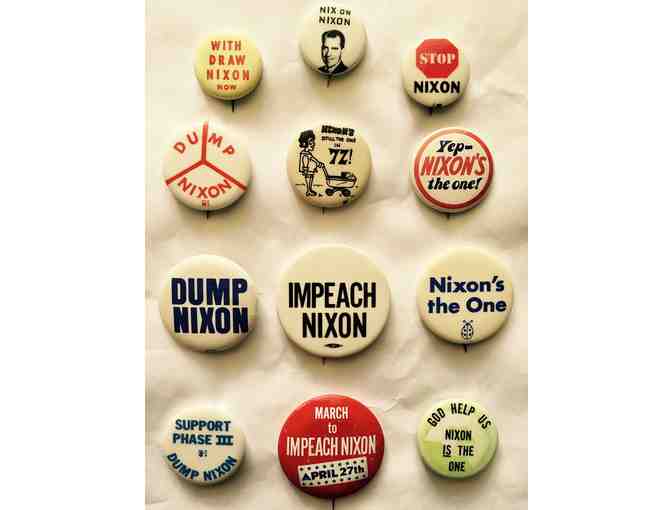 Anti-Nixon Campaign Pins