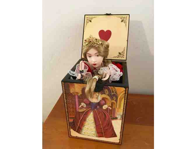 Queen of Hearts Collectible Music Box