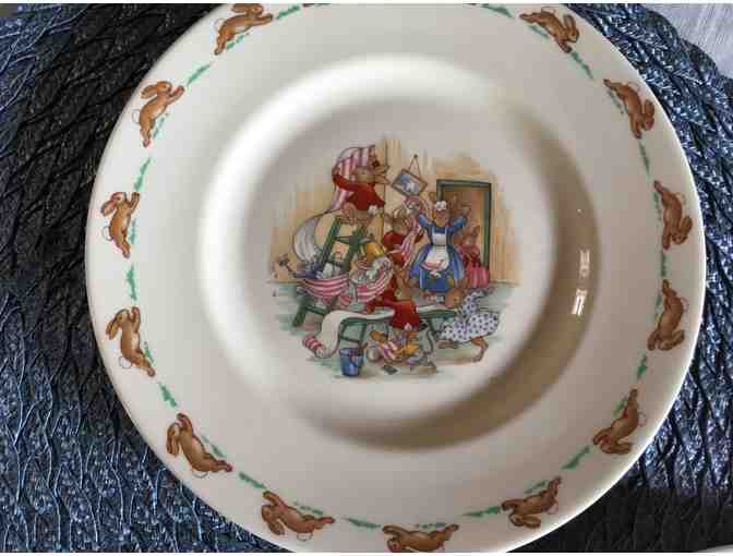 Royal Doulton 'Bunnykins' baby china, set of 3