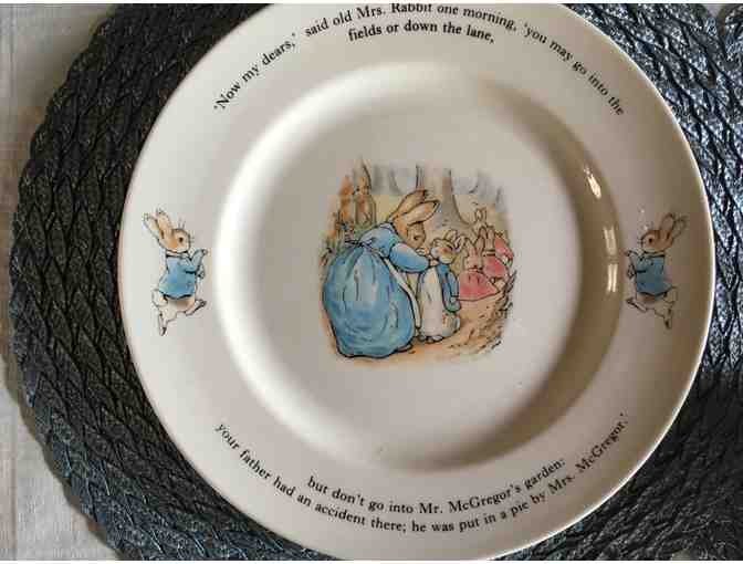 Wedgewood baby china, set of 4 Peter Rabbit