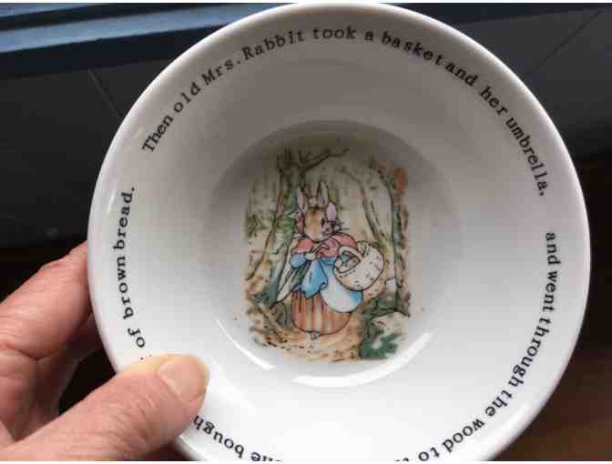 Wedgewood baby china, set of 4 Peter Rabbit