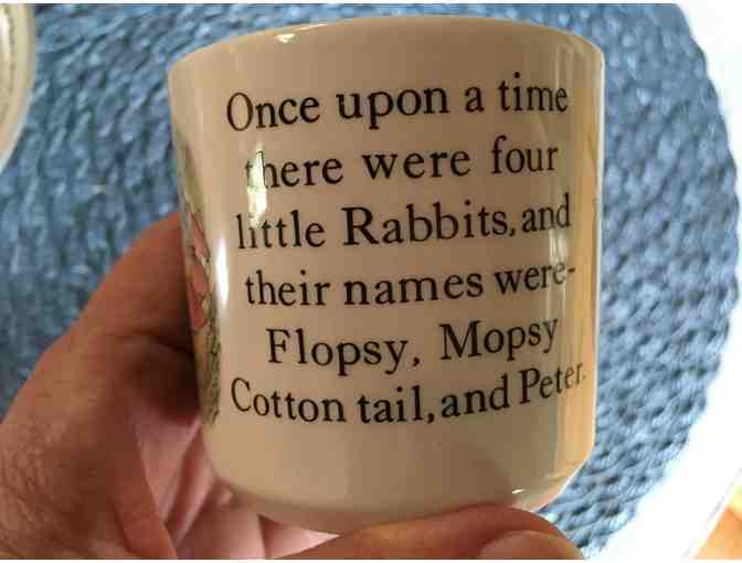 Wedgewood baby china, set of 4 Peter Rabbit