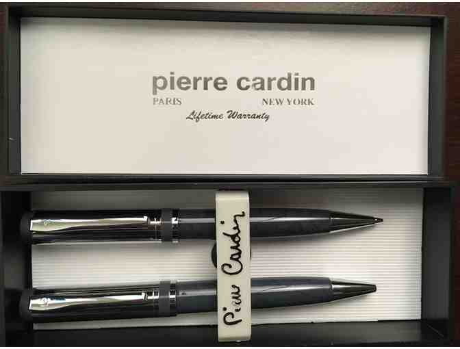 Pierre Cardin pen and pencil gift set in silver