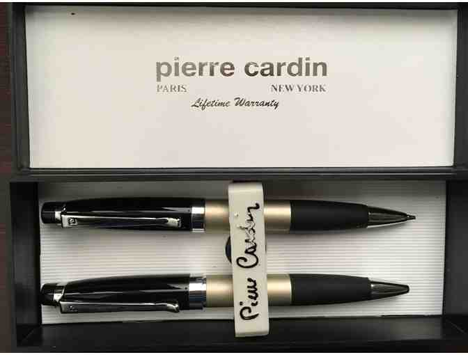 Pierre Cardin pen and pencil gift set in gold