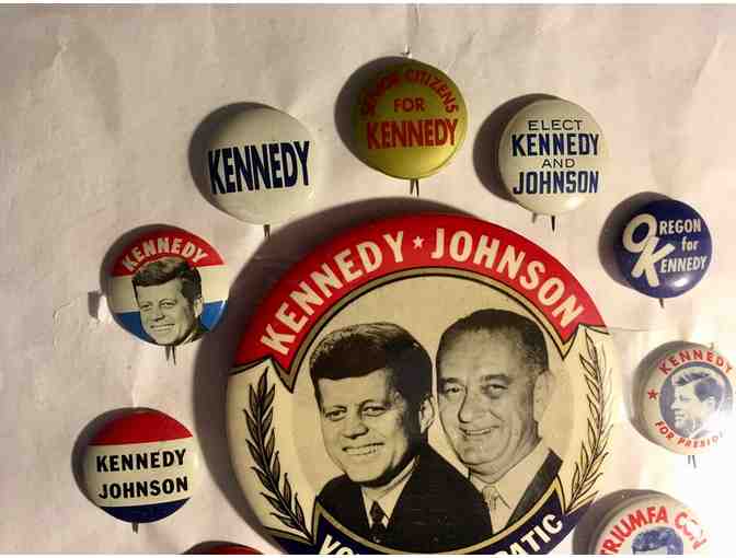 A JFK Campaign Button Collection, 1960