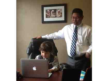 Principal for a Day with Mr. Domingo