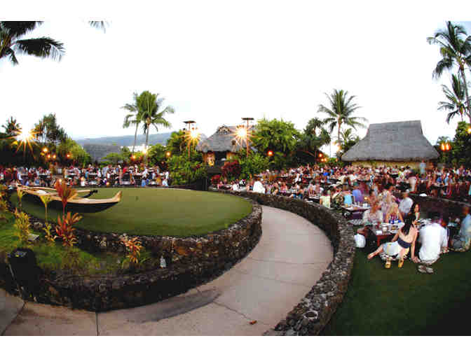 Old Lahaina Luau gift certificate for two